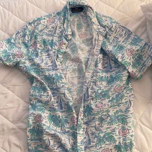 Vineyard Vines Tropical Hawaiian Shirt